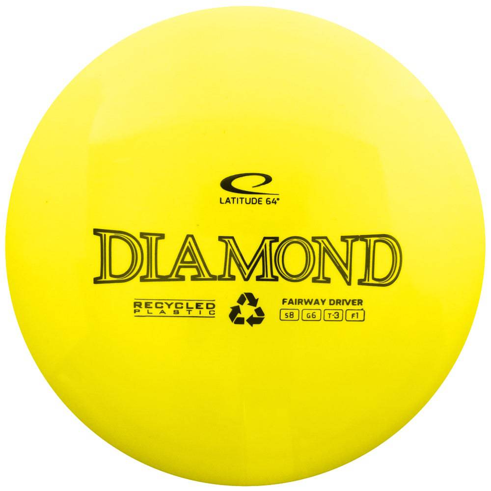 Latitude 64 Golf Discs Golf Disc Latitude 64 Reprocessed Gold Diamond Fairway Driver Golf Disc