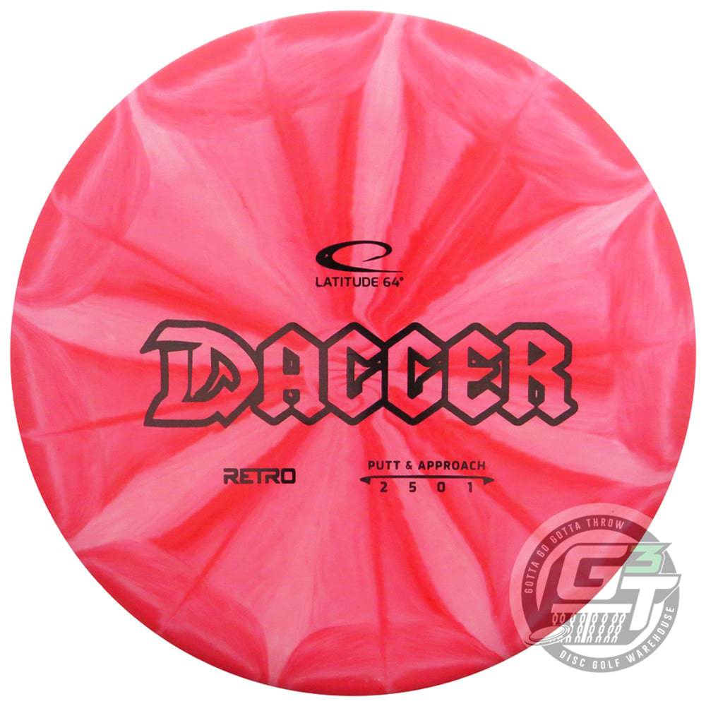 Latitude 64 Golf Discs Golf Disc Latitude 64 Retro Burst Dagger Putter Golf Disc