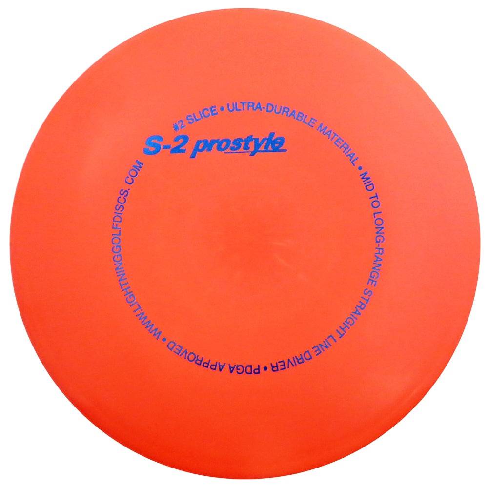 Lightning Golf Discs Golf Disc Lightning Prostyle S-2 #2 Slice Midrange Golf Disc