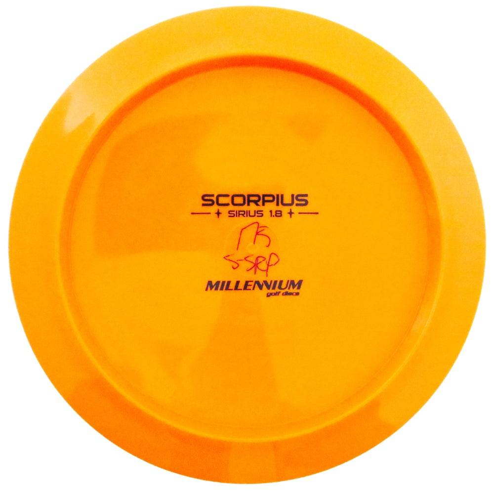 Millennium Golf Discs Golf Disc Millennium Bottom Stamp Sirius Scorpius Distance Driver Golf Disc