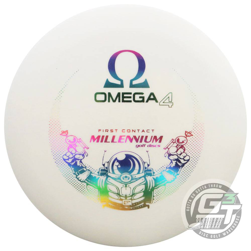 Millennium Golf Discs Golf Disc Millennium First Run Lunar Glow DT Omega4 Putter Golf Disc