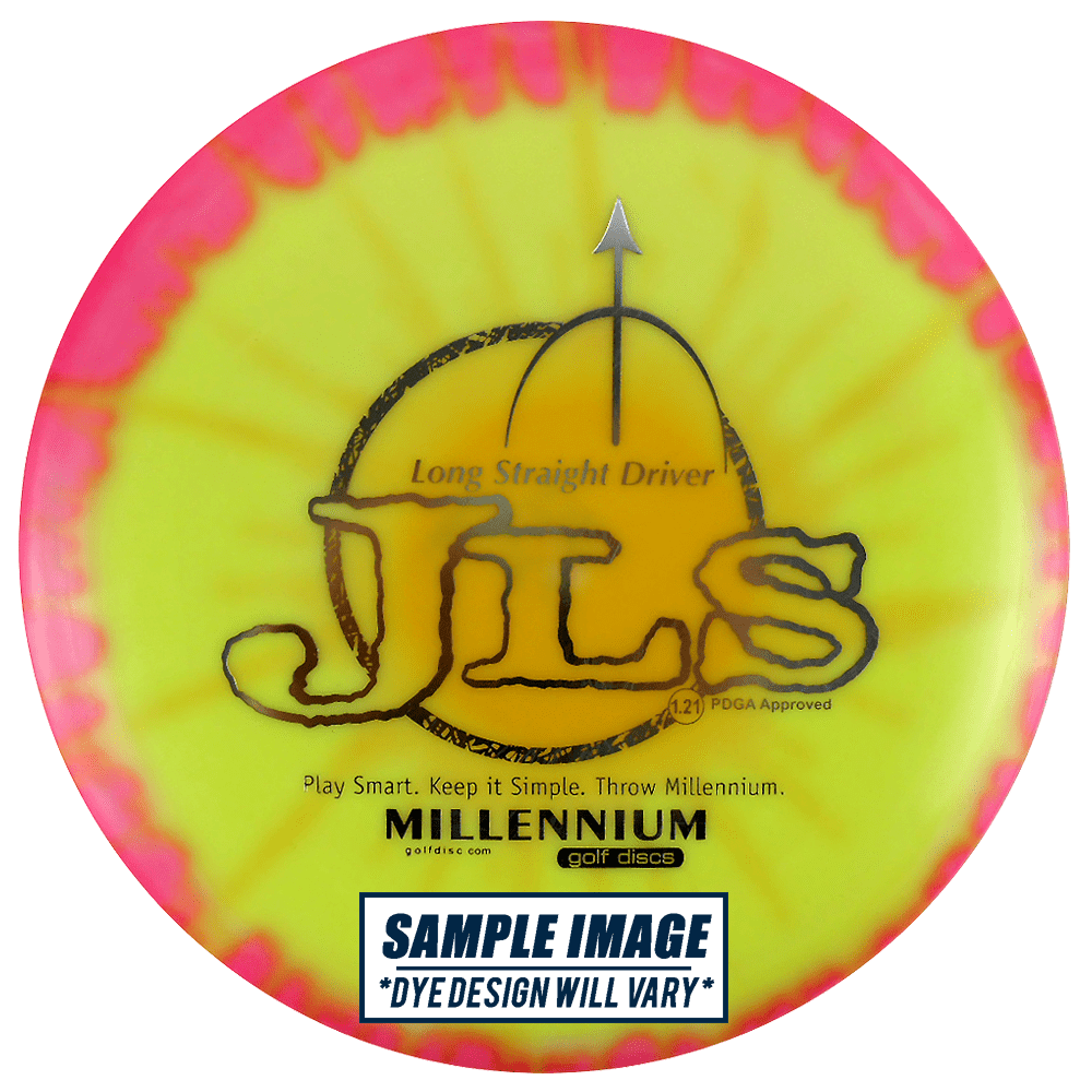 Millennium Golf Discs Golf Disc Millennium Tie-Dye Standard JLS Fairway Driver Golf Disc