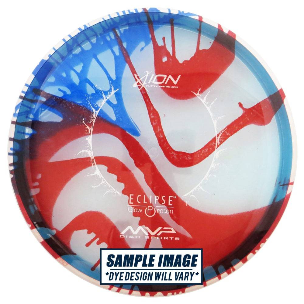 MVP Disc Sports Golf Disc MVP Tie-Dye Eclipse Glow Proton Ion Putter Golf Disc