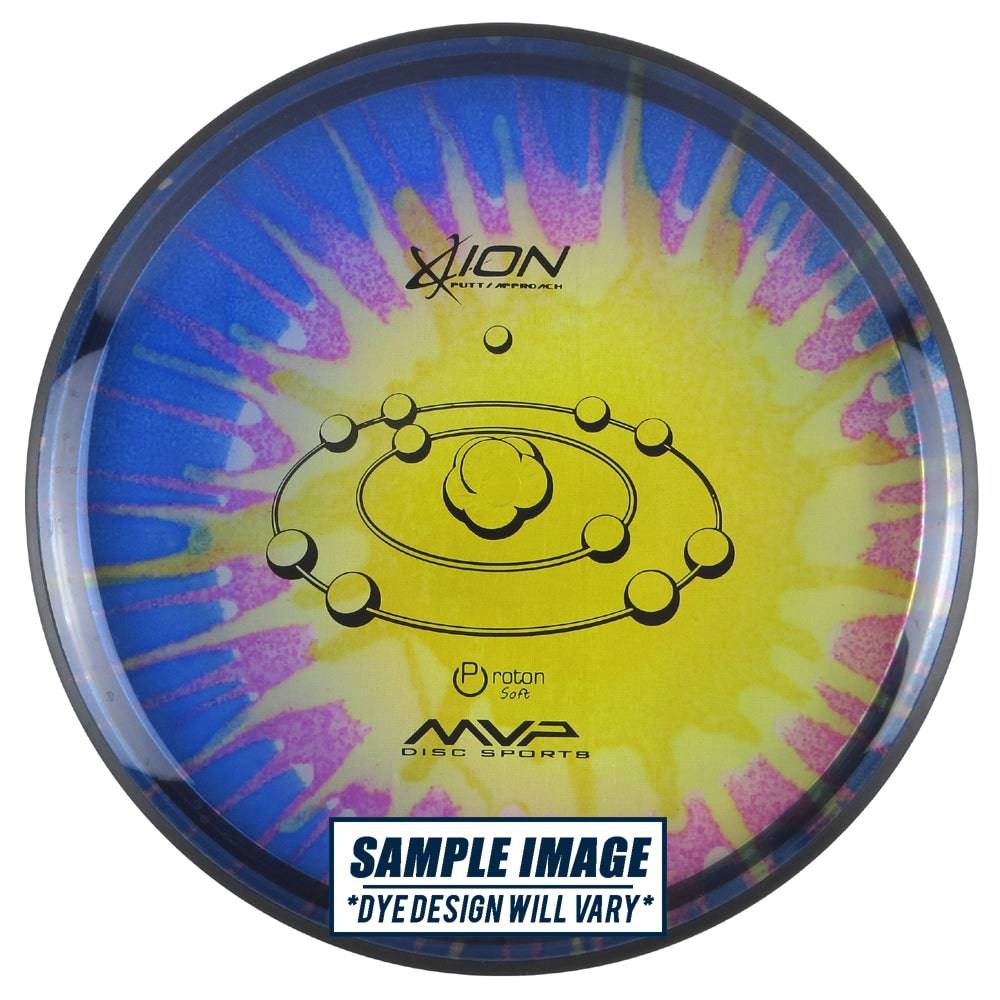 MVP Disc Sports Golf Disc MVP Tie-Dye Proton Soft Ion Putter Golf Disc