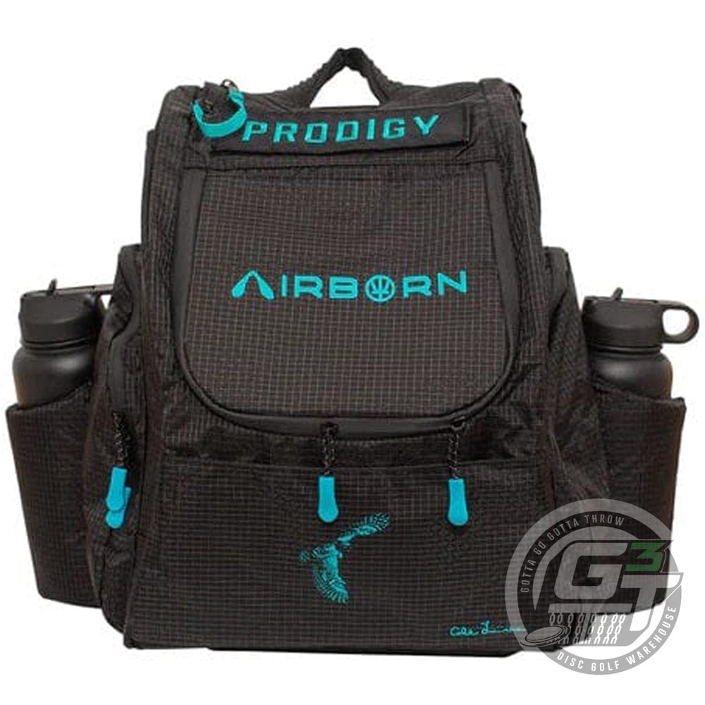 Prodigy Disc Bag Black Prodigy Signature Series Cale Leiviska BP-2 V3 Backpack Disc Golf Bag