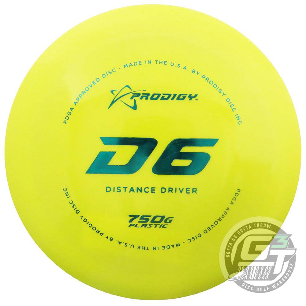 Prodigy Disc Golf Disc Prodigy 750G Series D6 Distance Driver Golf Disc