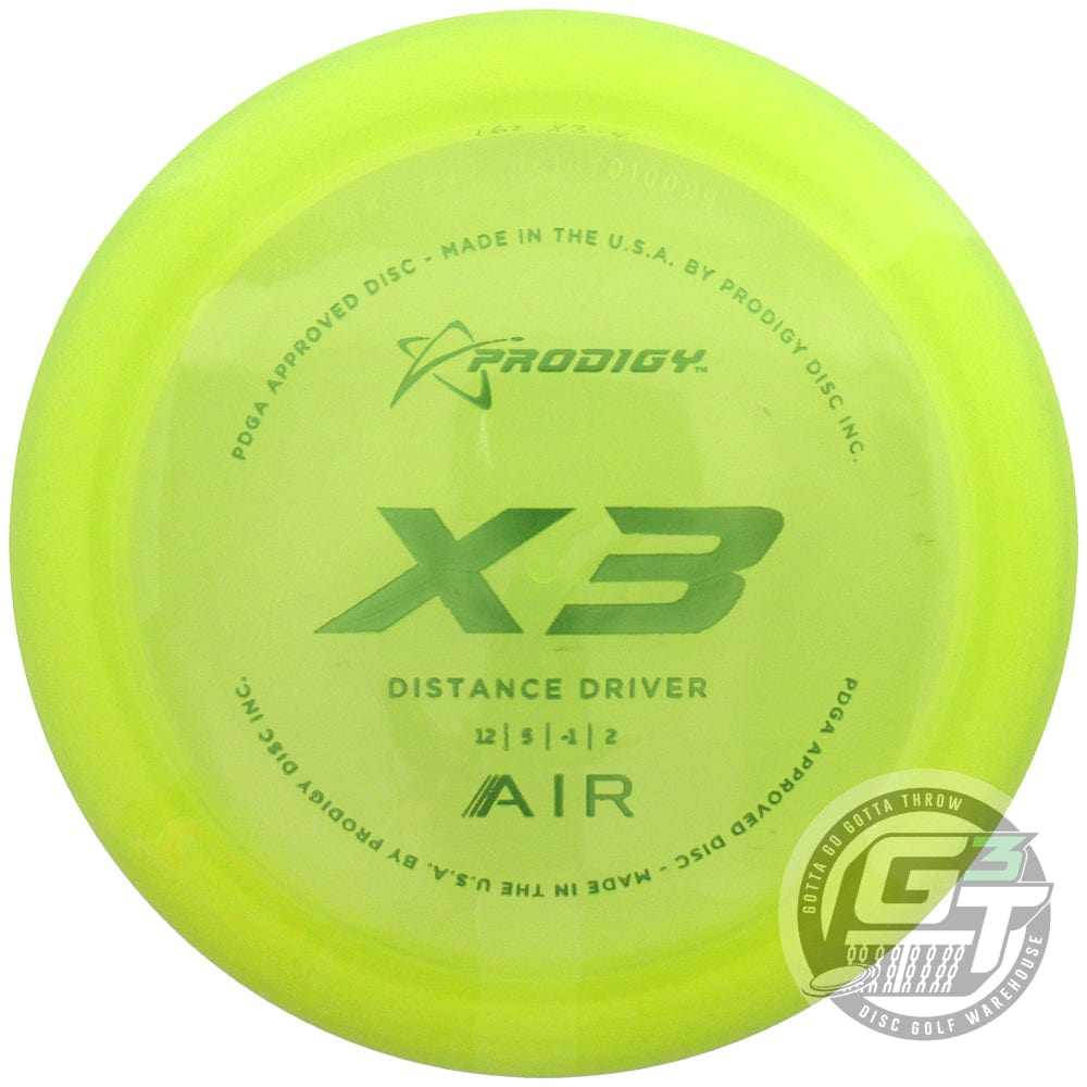Prodigy Disc Golf Disc Prodigy AIR Series X3 Distance Driver Golf Disc