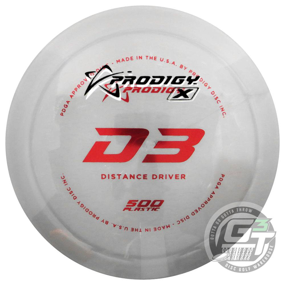 Prodigy Disc Golf Disc Prodigy Factory Second 500 Series D3 Distance Driver Golf Disc