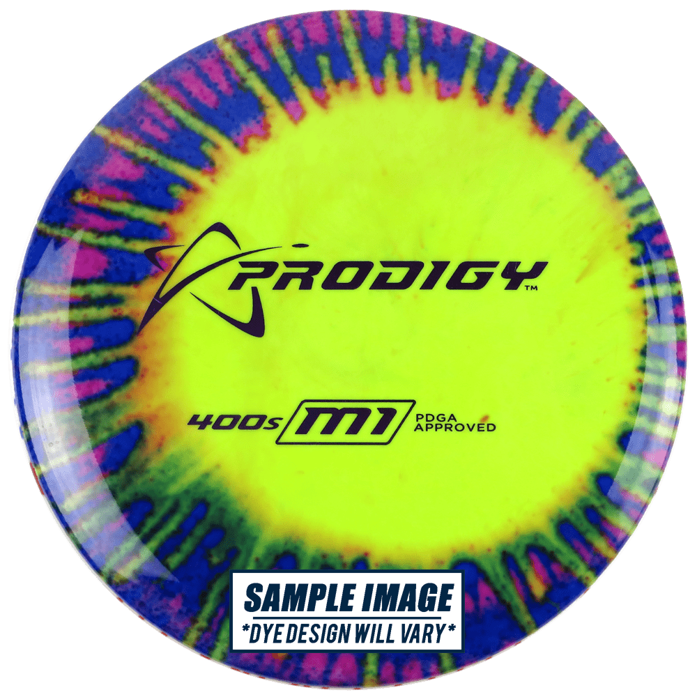 Prodigy Disc Golf Disc Prodigy Tie-Dye 400 Series M1 Midrange Golf Disc