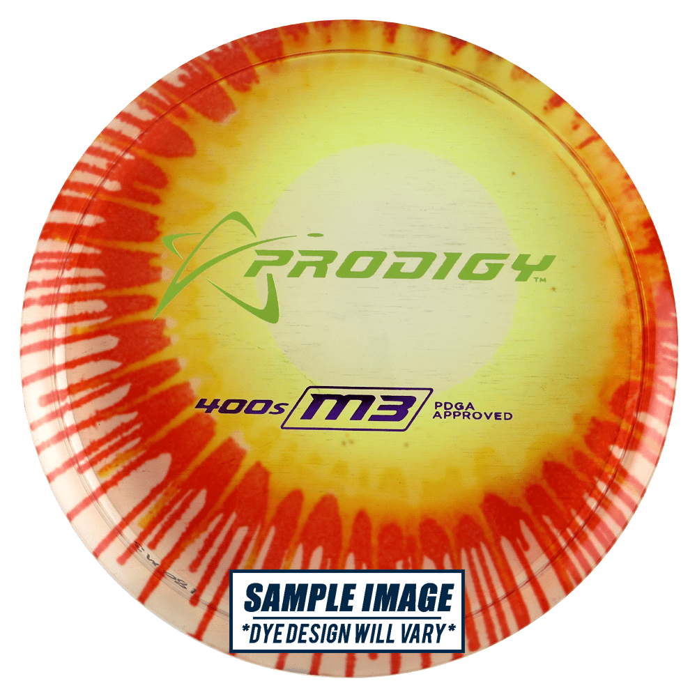 Prodigy Disc Golf Disc Prodigy Tie-Dye 400 Series M3 Midrange Golf Disc