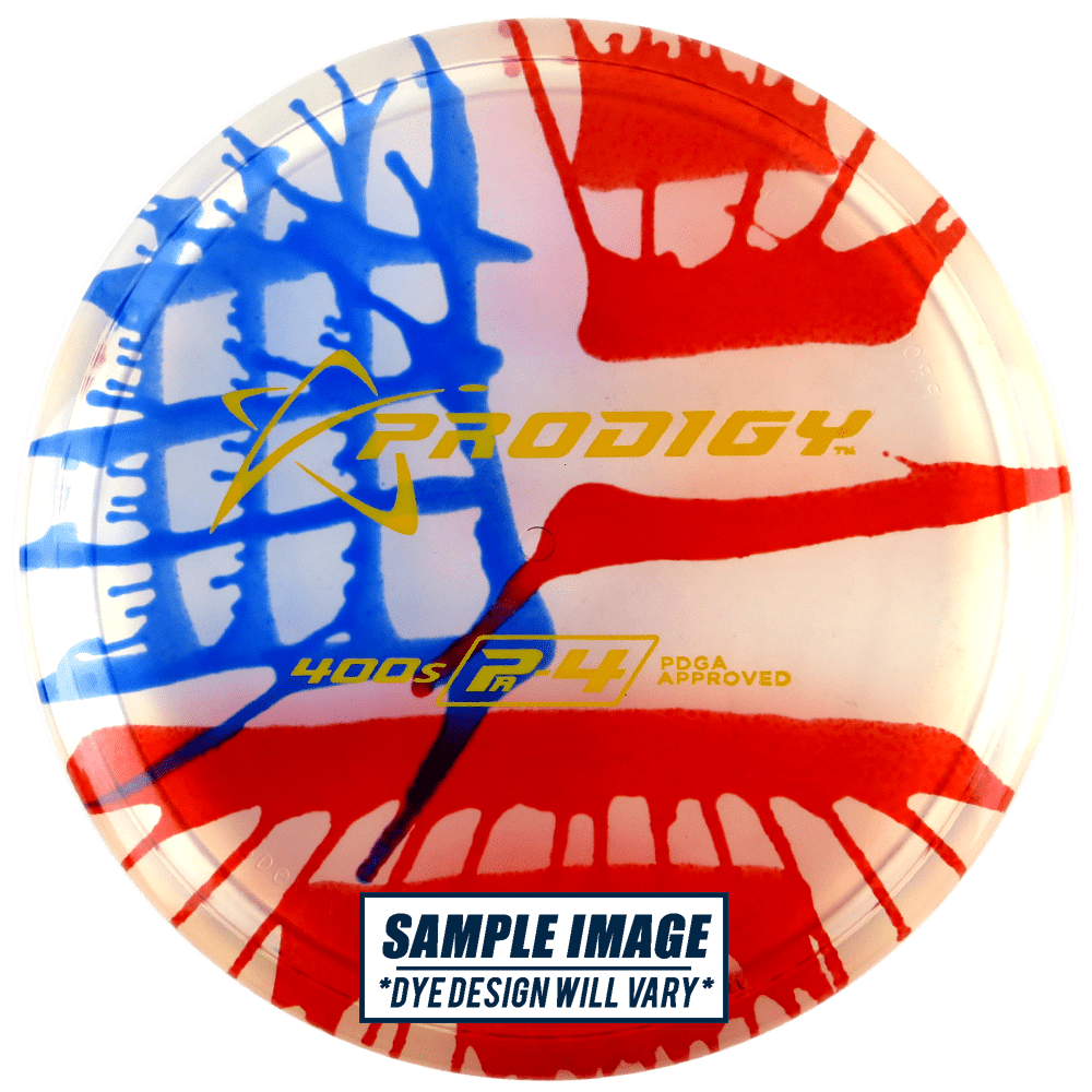 Prodigy Disc Golf Disc Prodigy Tie-Dye 400 Series PA4 Putter Golf Disc
