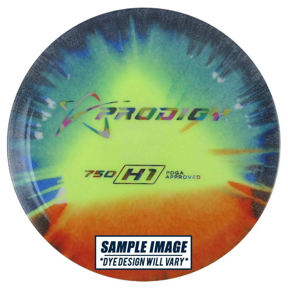 Prodigy Disc Golf Disc Prodigy Tie-Dye 750 Series H1 Hybrid Fairway Driver Golf Disc