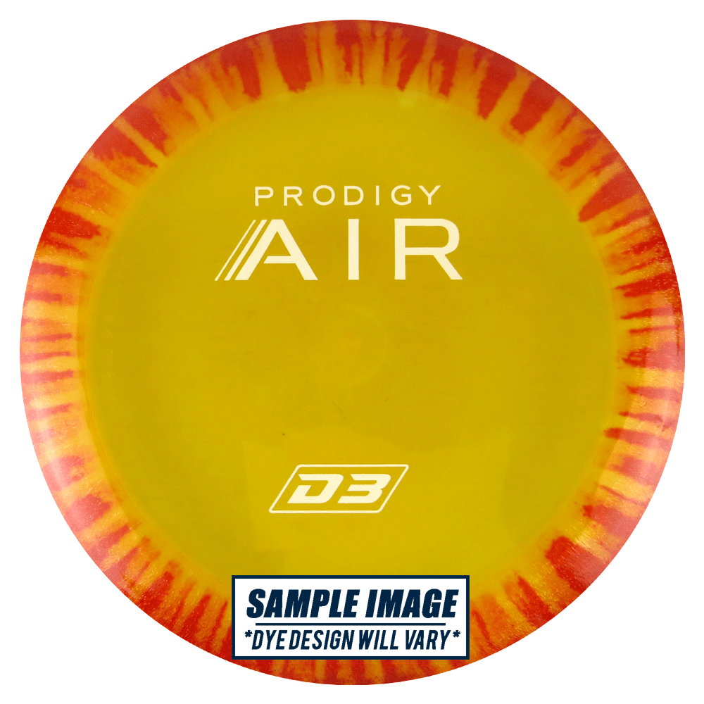 Prodigy Disc Golf Disc Prodigy Tie-Dye AIR Series D3 Distance Driver Golf Disc