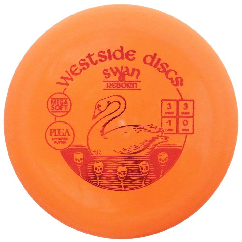 Westside Discs Golf Disc Westside BT Megasoft Swan 1 Reborn Putter Golf Disc