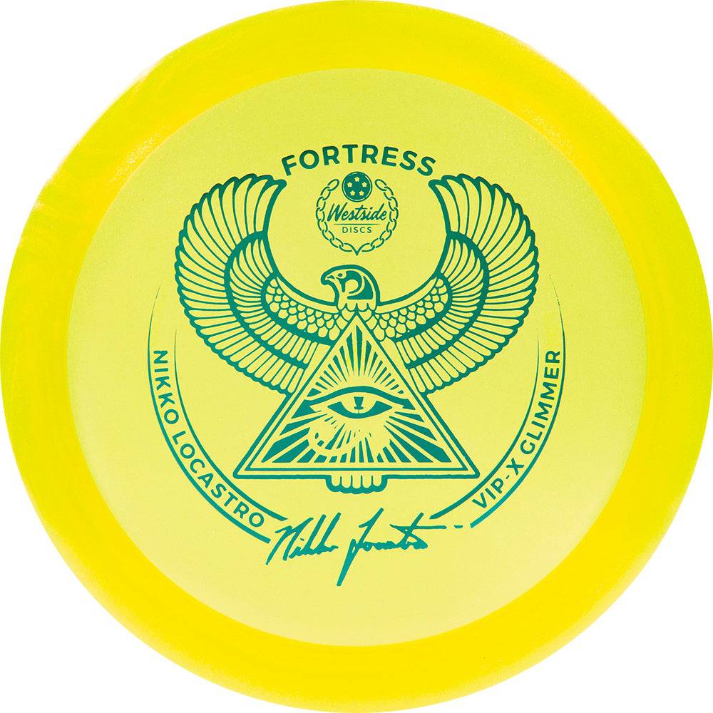 Westside Discs Golf Disc Westside Limited Edition 2020 Team Series Nikko Locastro Glimmer VIP-X Fortress Distance Driver Golf Disc