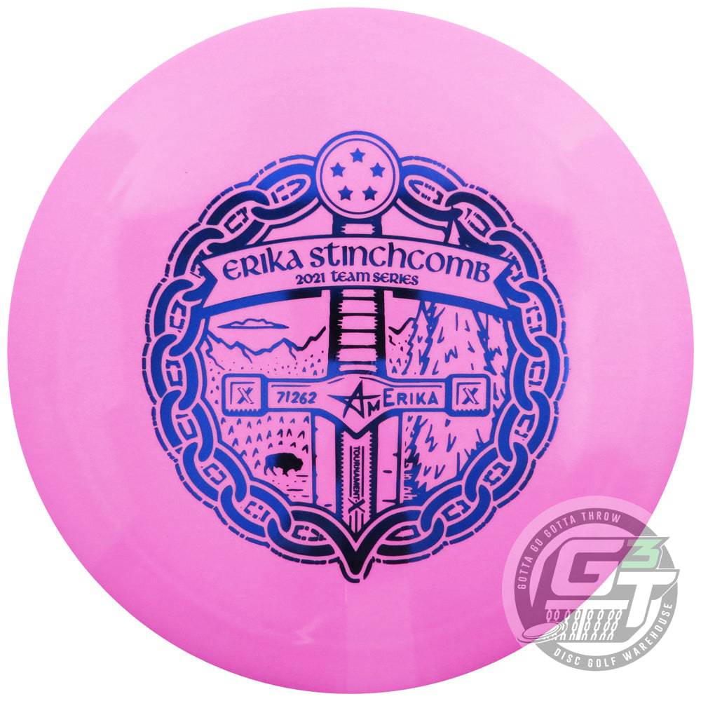 Westside Discs Golf Disc Westside Limited Edition 2021 Team Series V2 Erika Stinchcomb Tournament-X Sword Distance Driver Golf Disc