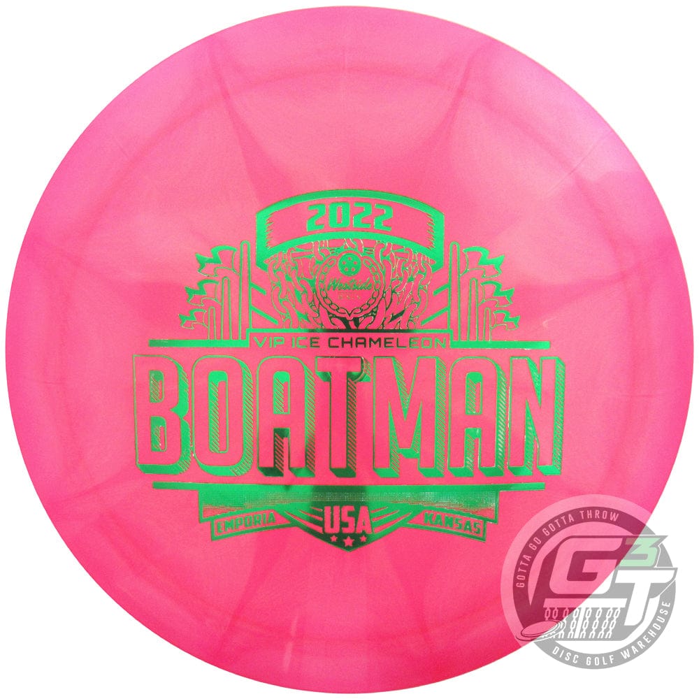 Westside Discs Golf Disc Westside Limited Edition 2022 PDGA World Championships Chameleon VIP Ice Boatman Distance Driver Golf Disc