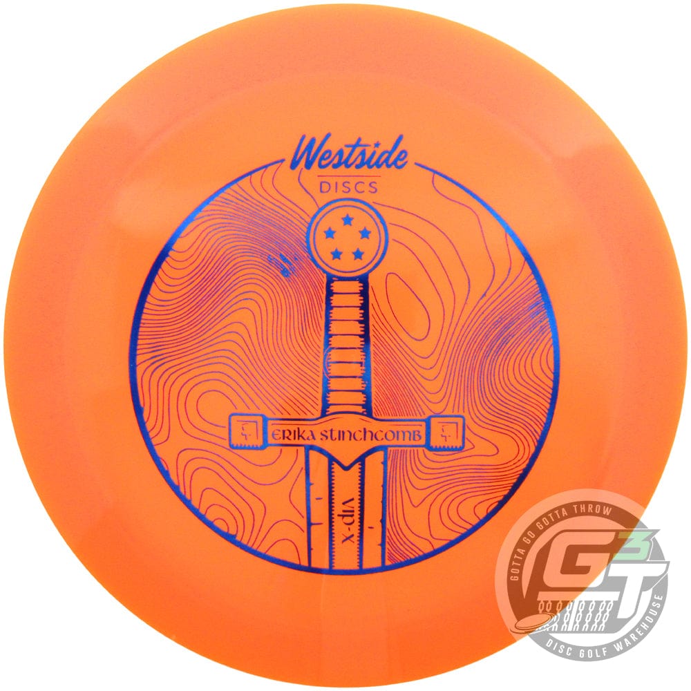 Westside Discs Golf Disc Westside Limited Edition 2022 Team Series Erika Stinchcomb VIP-X Sword Distance Driver Golf Disc