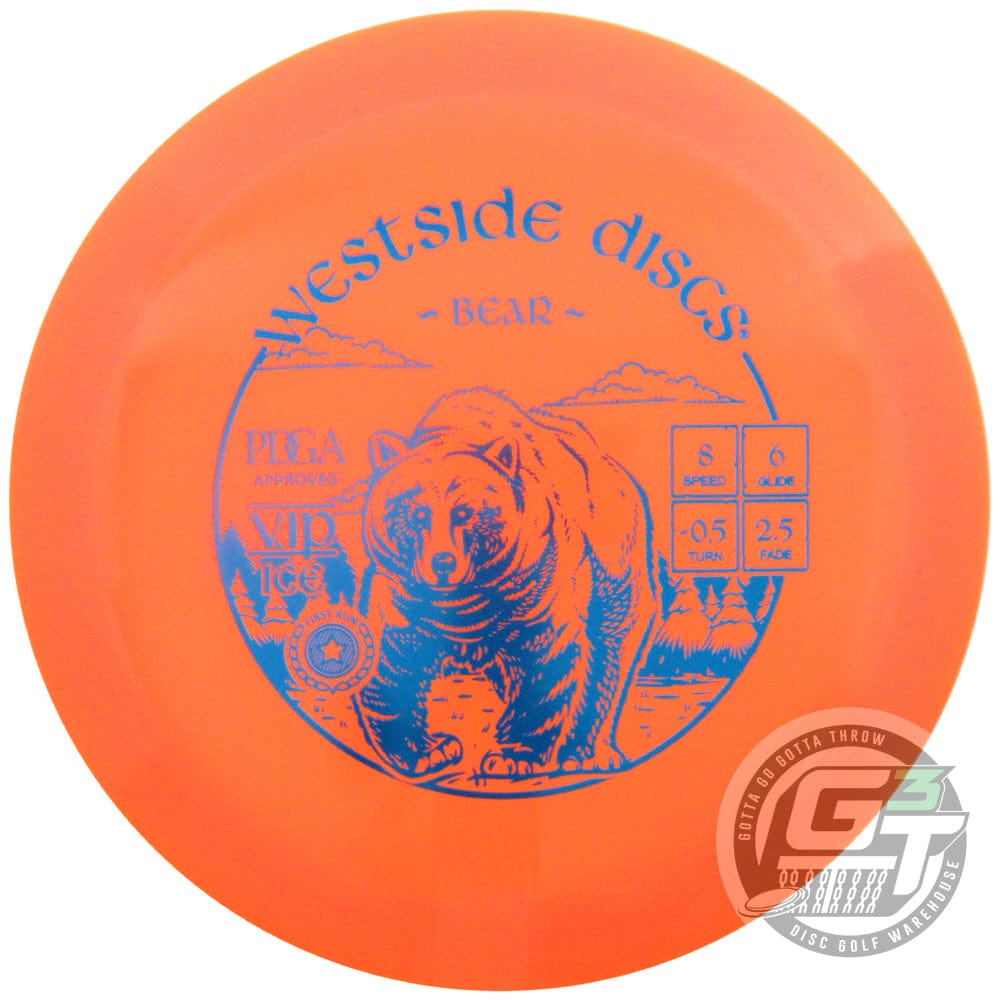 Westside Discs Golf Disc Westside Limited Edition First Run VIP Ice Bear Fairway Driver Golf Disc