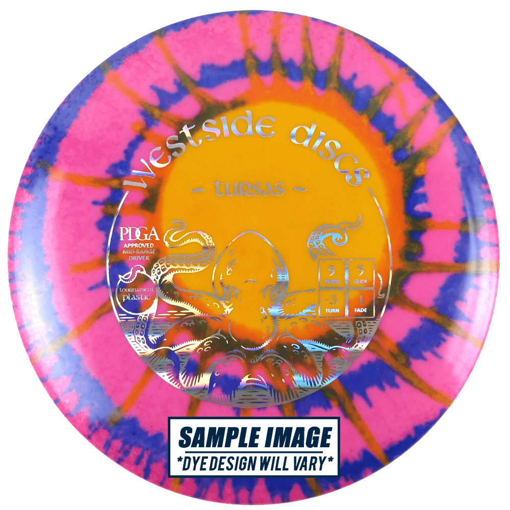 Westside Discs Golf Disc Westside MyDye Tournament Tursas Midrange Golf Disc