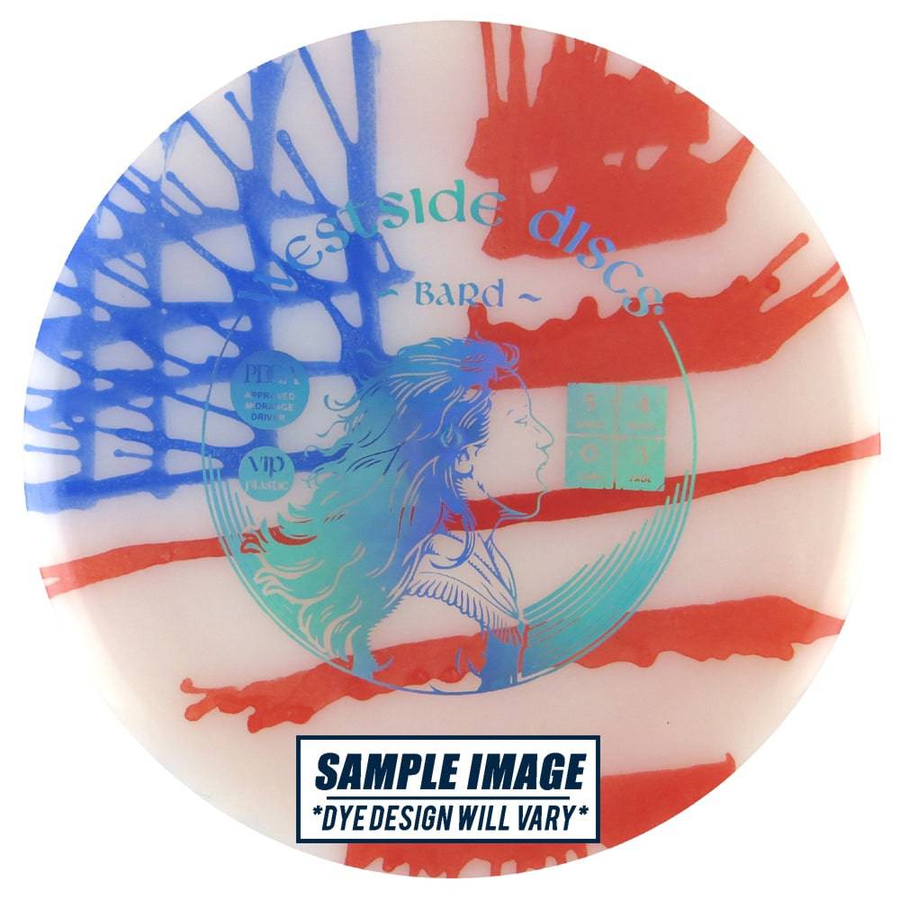 Westside Discs Golf Disc Westside MyDye VIP Bard Midrange Golf Disc