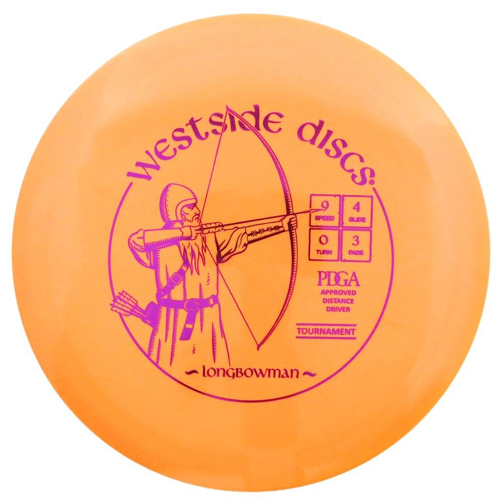 Westside Discs Golf Disc Westside Tournament Longbowman Fairway Driver Golf Disc