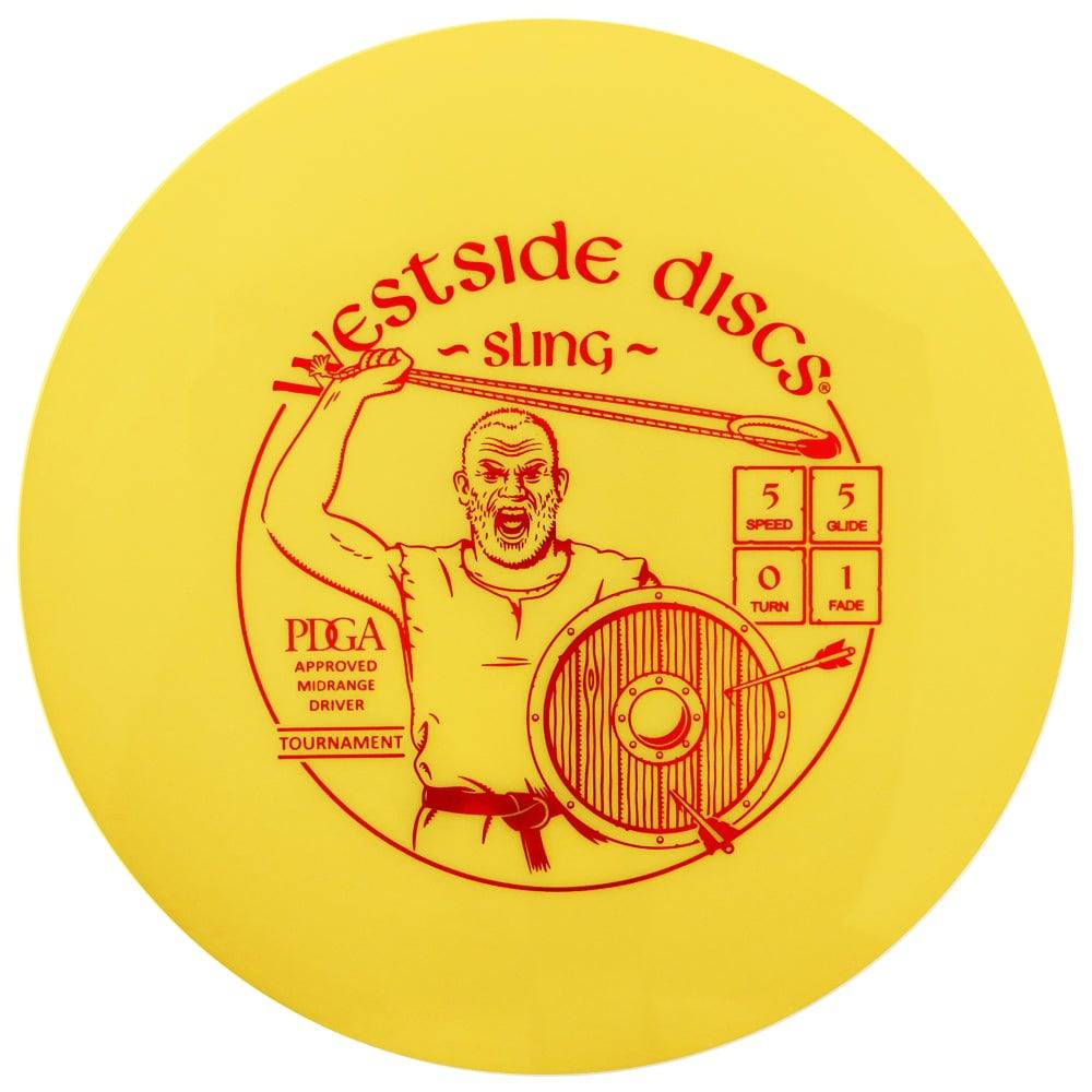 Westside Discs Golf Disc Westside Tournament Sling Midrange Golf Disc