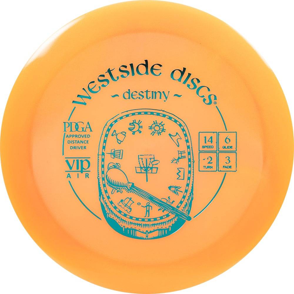 Westside Discs Golf Disc Westside VIP AIR Destiny Distance Driver Golf Disc