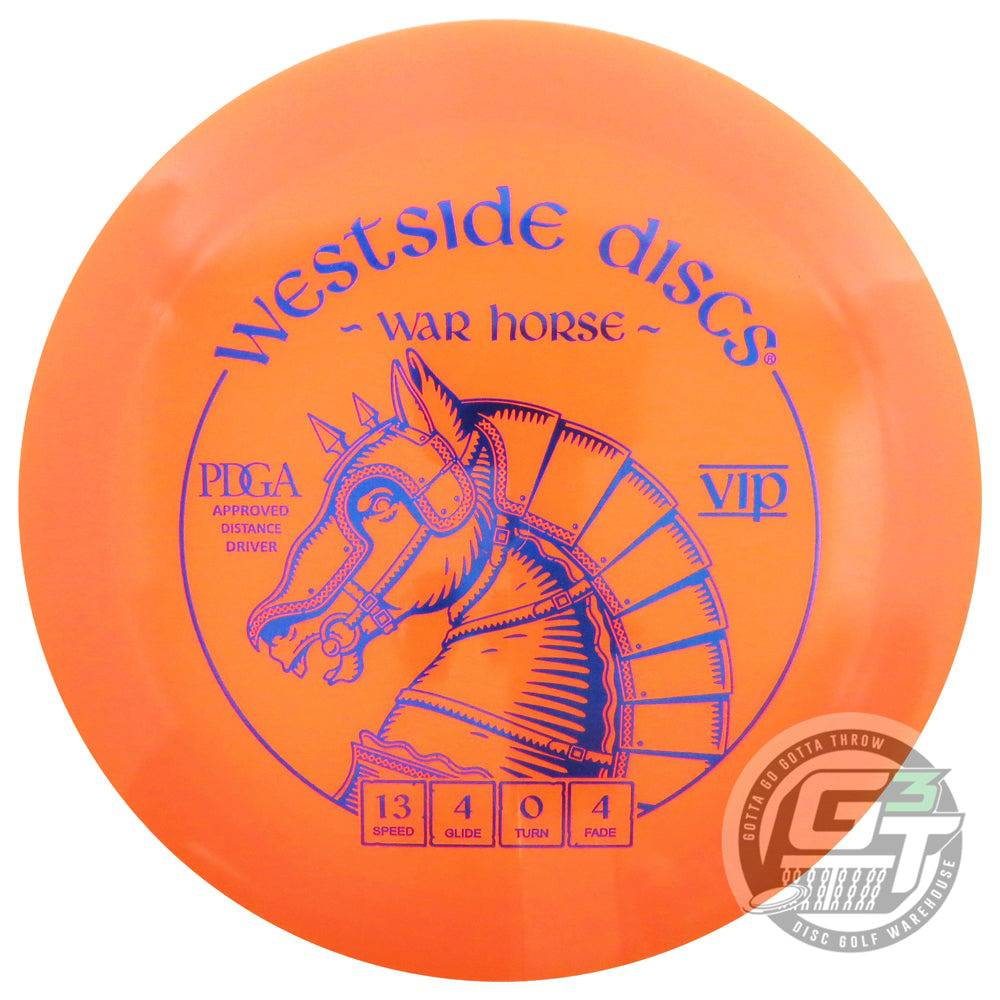 Westside Discs Golf Disc Westside VIP War Horse Distance Driver Golf Disc