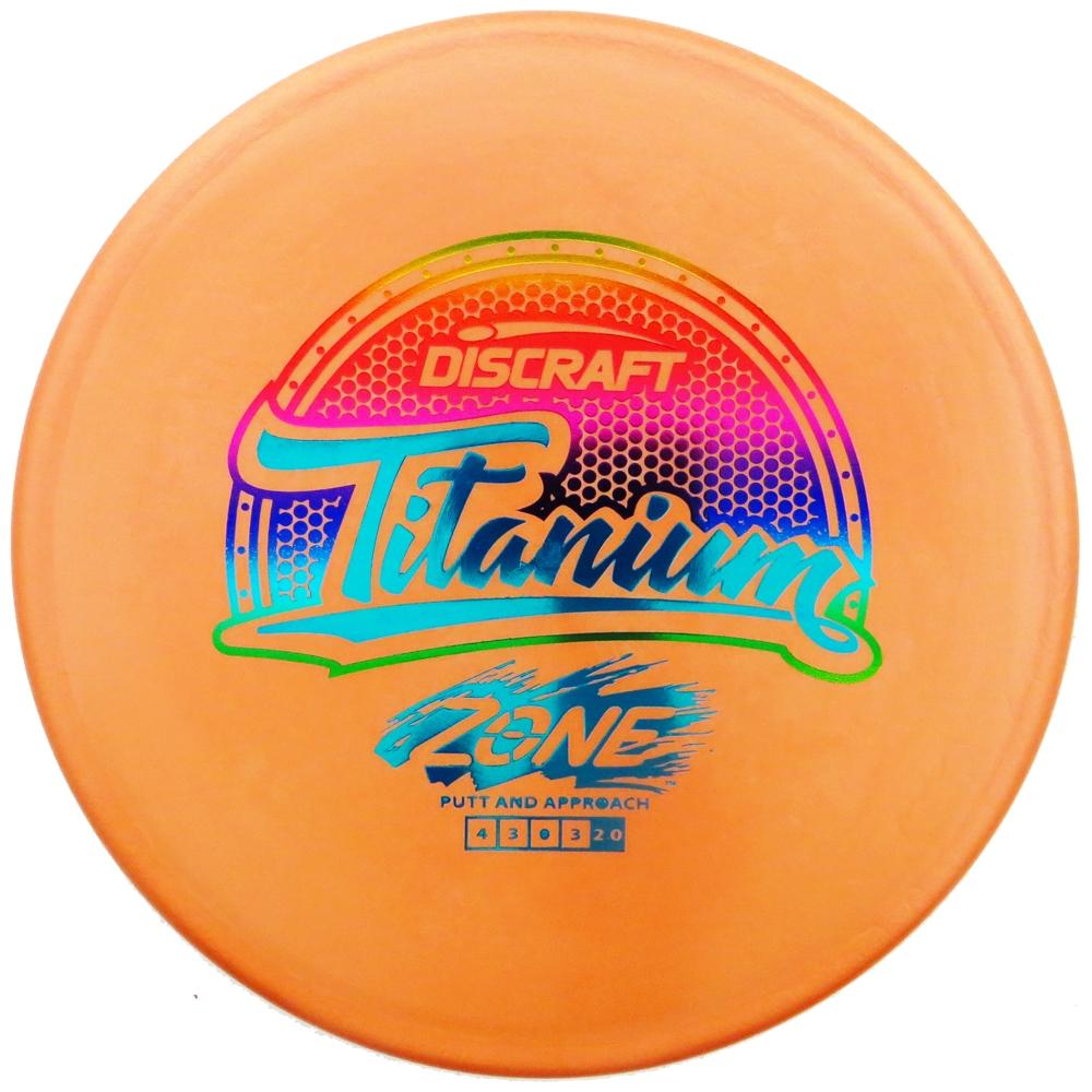 Discraft Titanium Zone [Discontinued Stamp] Putter Golf Disc