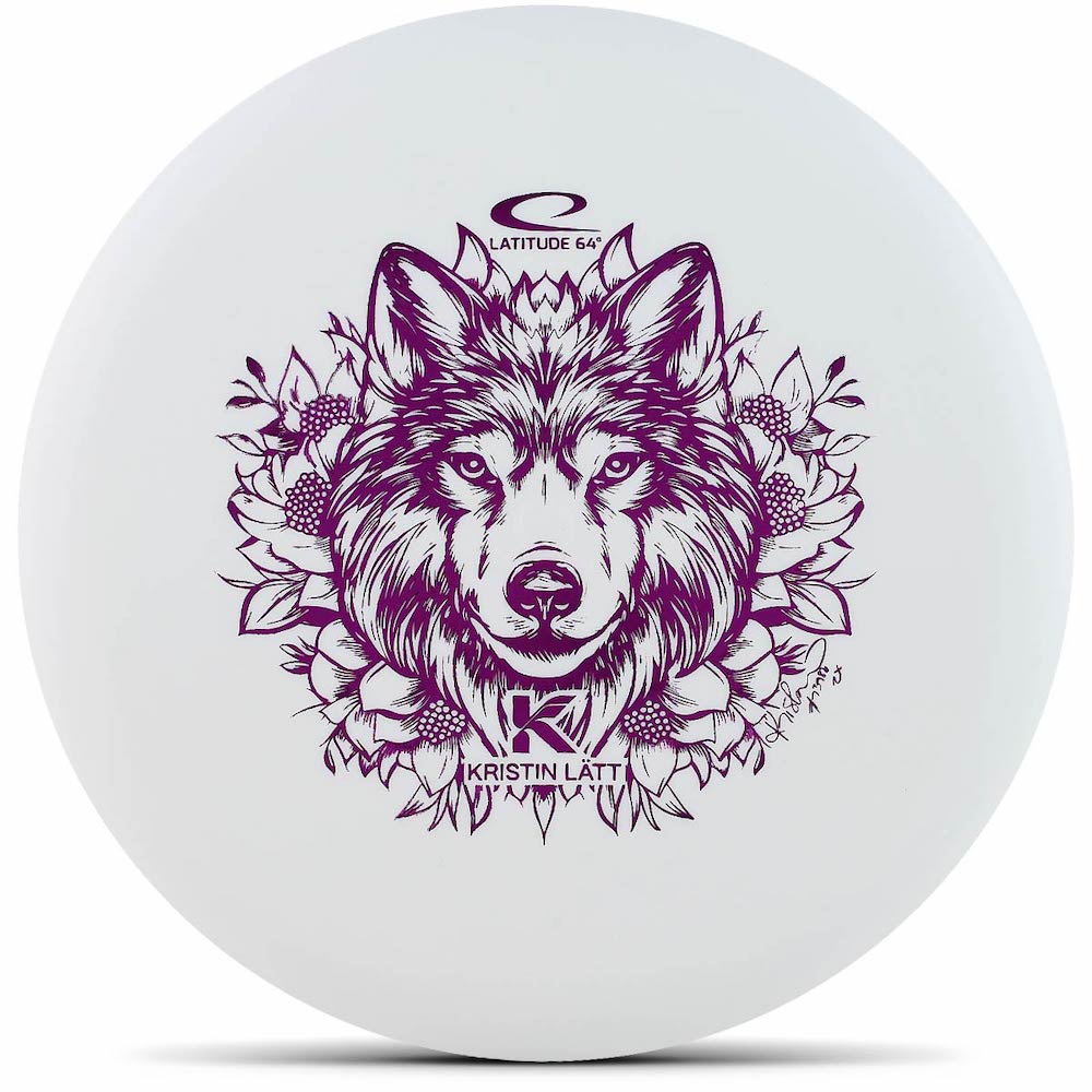 Latitude 64 Limited Edition 2025 Team Series Kristin Tattar Moonshine Glow Zero Medium Pure Putter Golf Disc