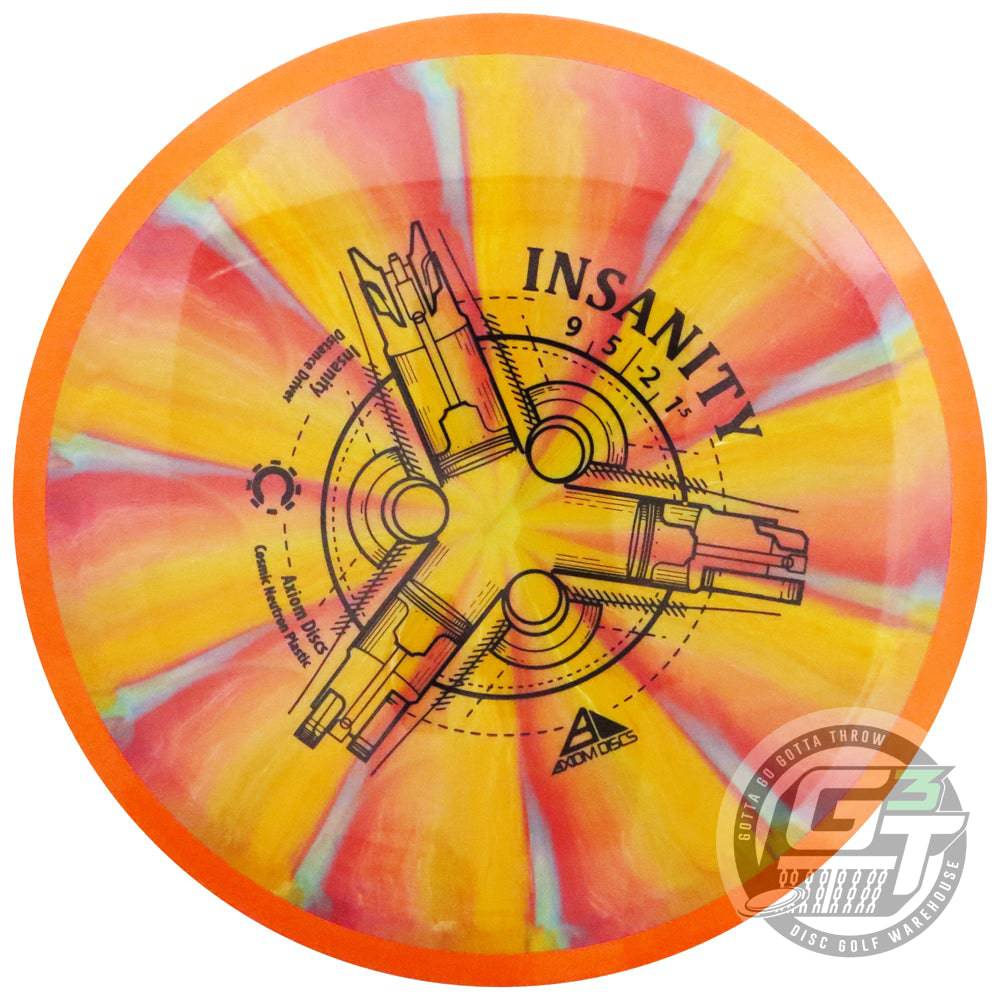 Axiom Cosmic Neutron Insanity Distance Driver Golf Disc