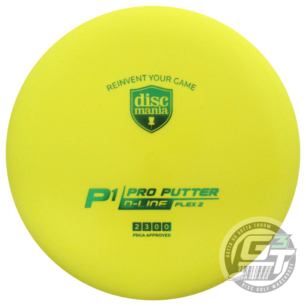 Discmania Originals D-Line Flex 2 P1 Putter Golf Disc