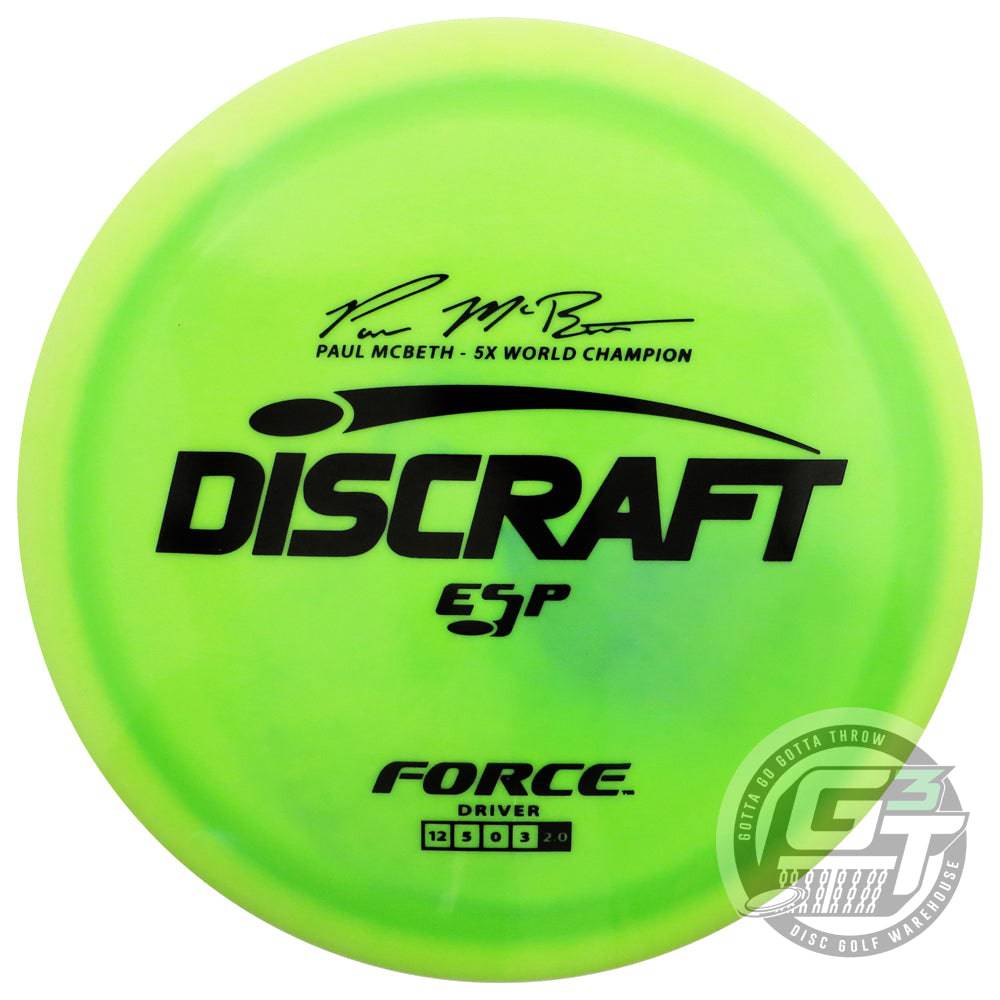 Discraft ESP Force [Paul McBeth 5X] Distance Driver Golf Disc