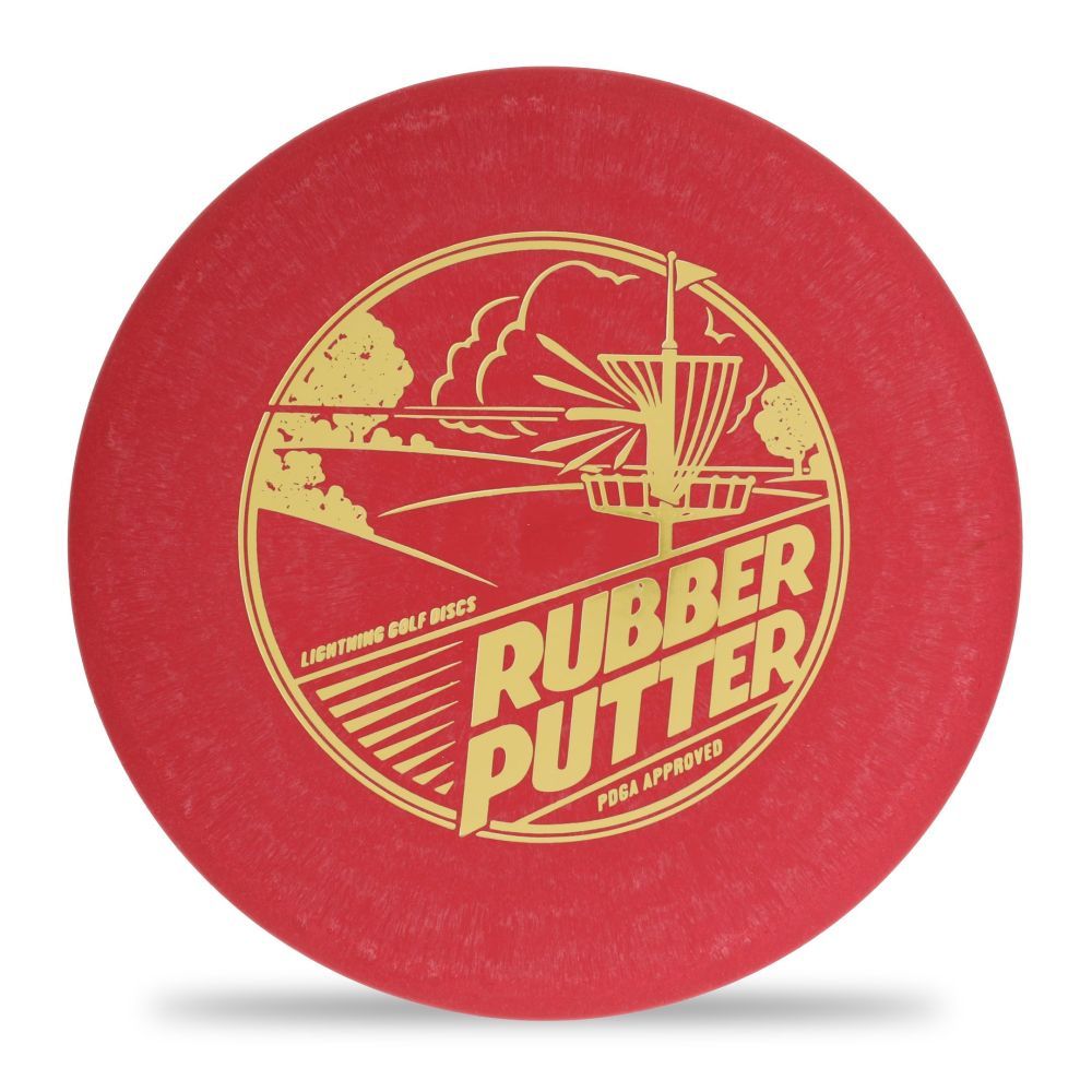 Lightning Sure Grip Rubber Putter Golf Disc