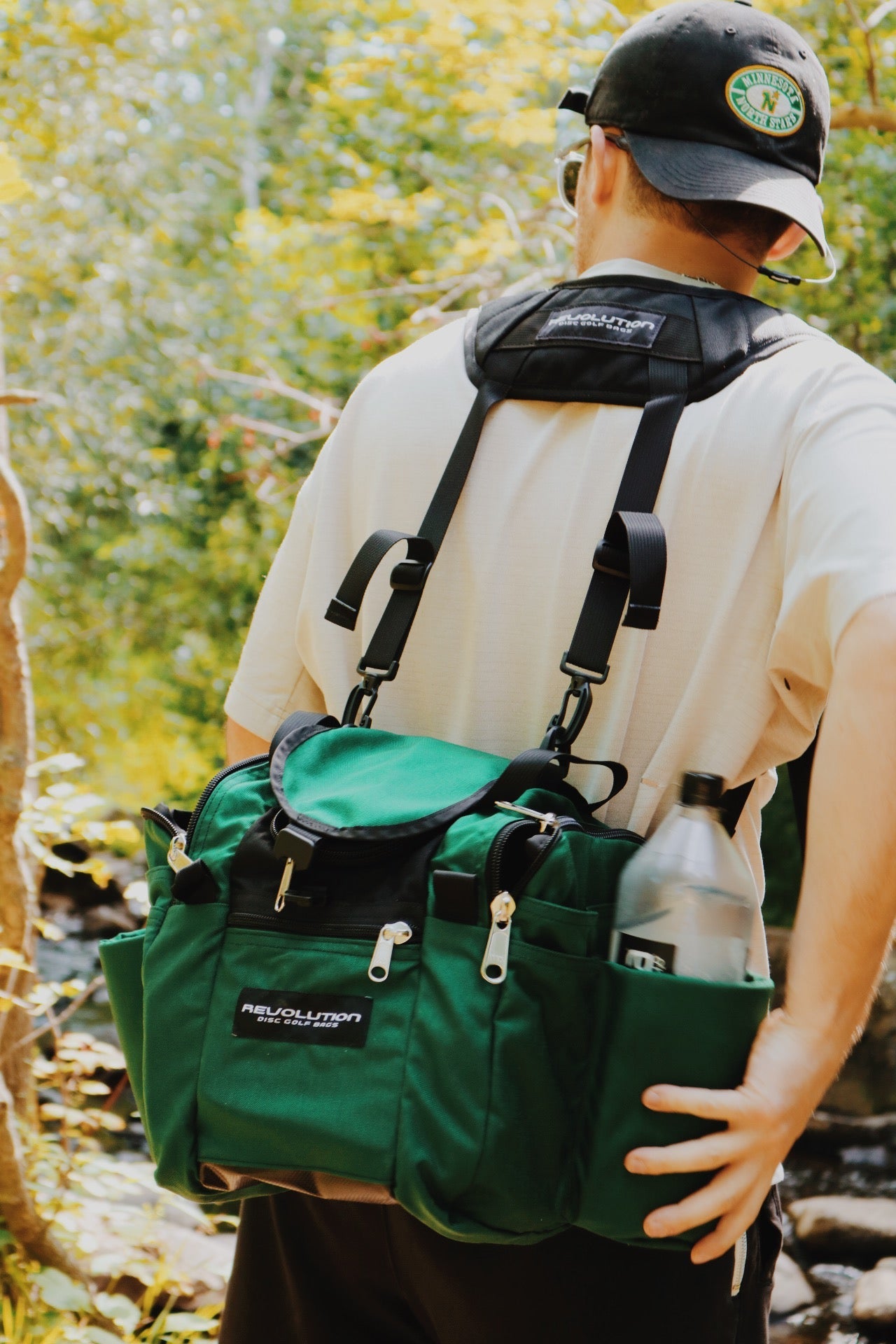 Revolution Mini Deluxe V3 Disc Golf Bag - Olive Green