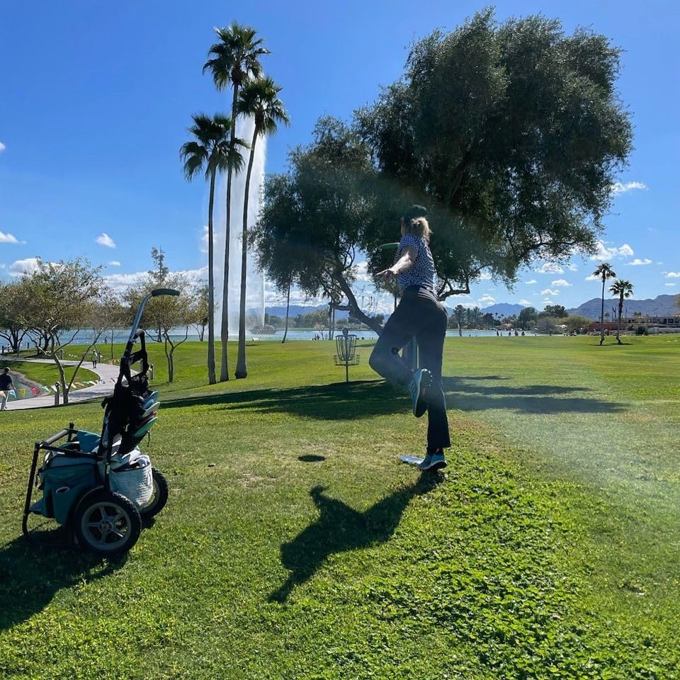 GGGT Go Cart Replacement Wheel - Compatible with 'ZUCA' carts - Gotta Go Gotta Throw