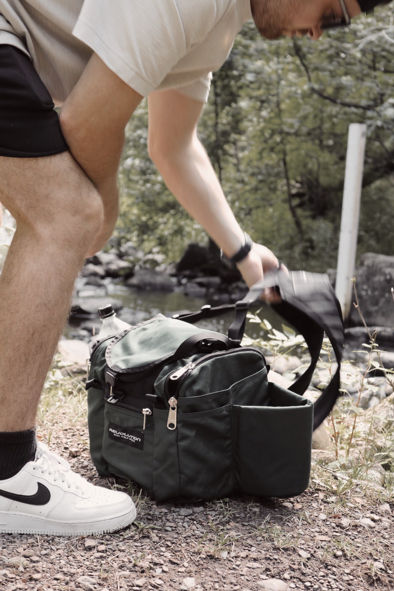 Revolution Mini Deluxe V3 Disc Golf Bag - Golden Dream