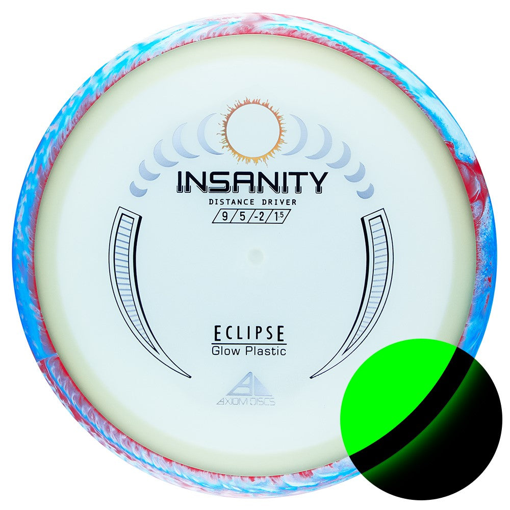 Axiom Eclipse 2.0 Glow Proton Insanity Distance Driver Golf Disc