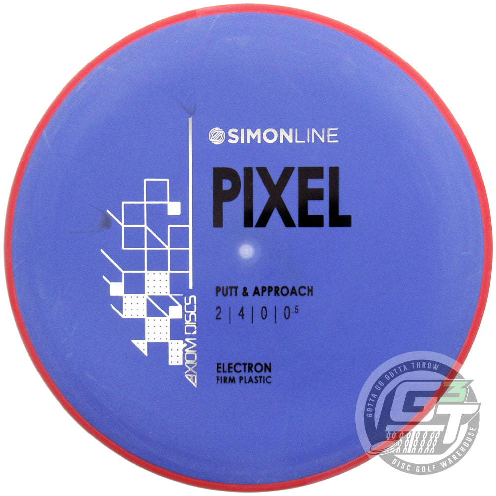 Axiom Simon Line Electron Firm Pixel [Simon Lizotte] Putter Golf Disc