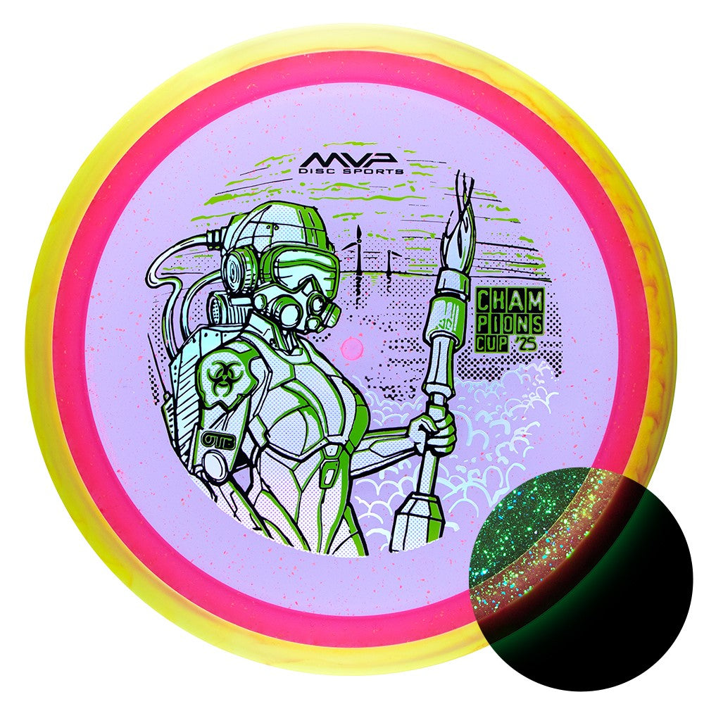 Axiom Limited Edition 2025 PDGA Champions Cup Particle Glow Proton Virus Distance Driver Golf Disc