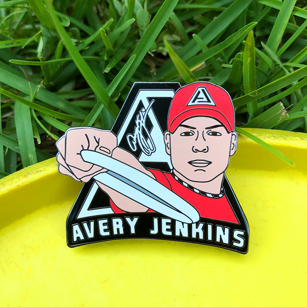 Avery Jenkins Disc Golf Pin - Series 1 - Gotta Go Gotta Throw