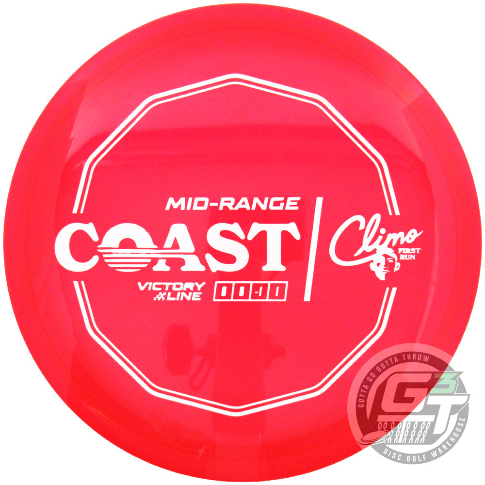 Climo First Run Victory Line Coast Midrange Golf Disc