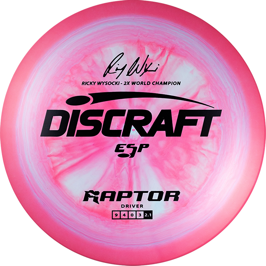 Discraft ESP Raptor [Ricky Wysocki 2X] Distance Driver Golf Disc