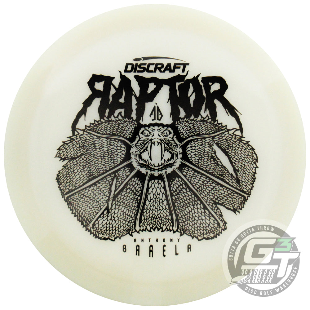 Discraft Limited Edition 2024 Elite Team Anthony Barela UV Glo Elite Z Raptor Distance Driver Golf Disc