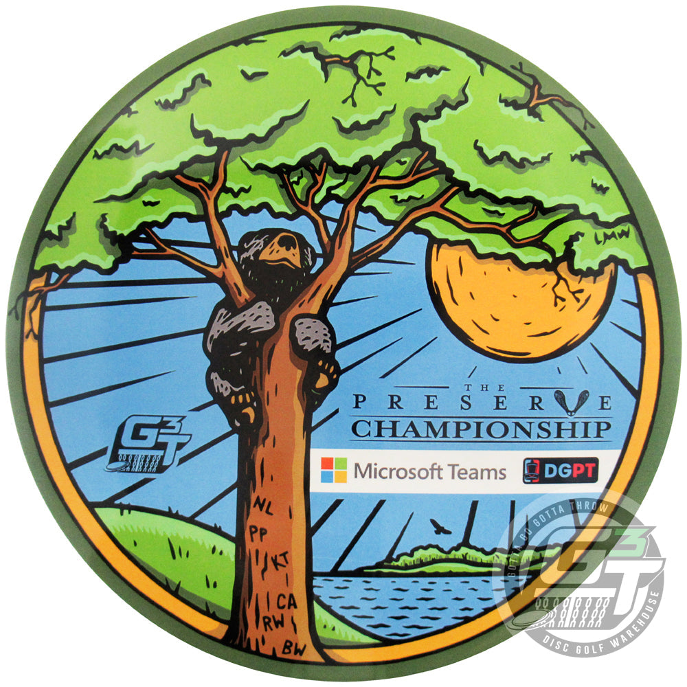 Discraft Limited Edition 2024 Preserve Championship SuperColor ESP Buzzz Midrange Golf Disc