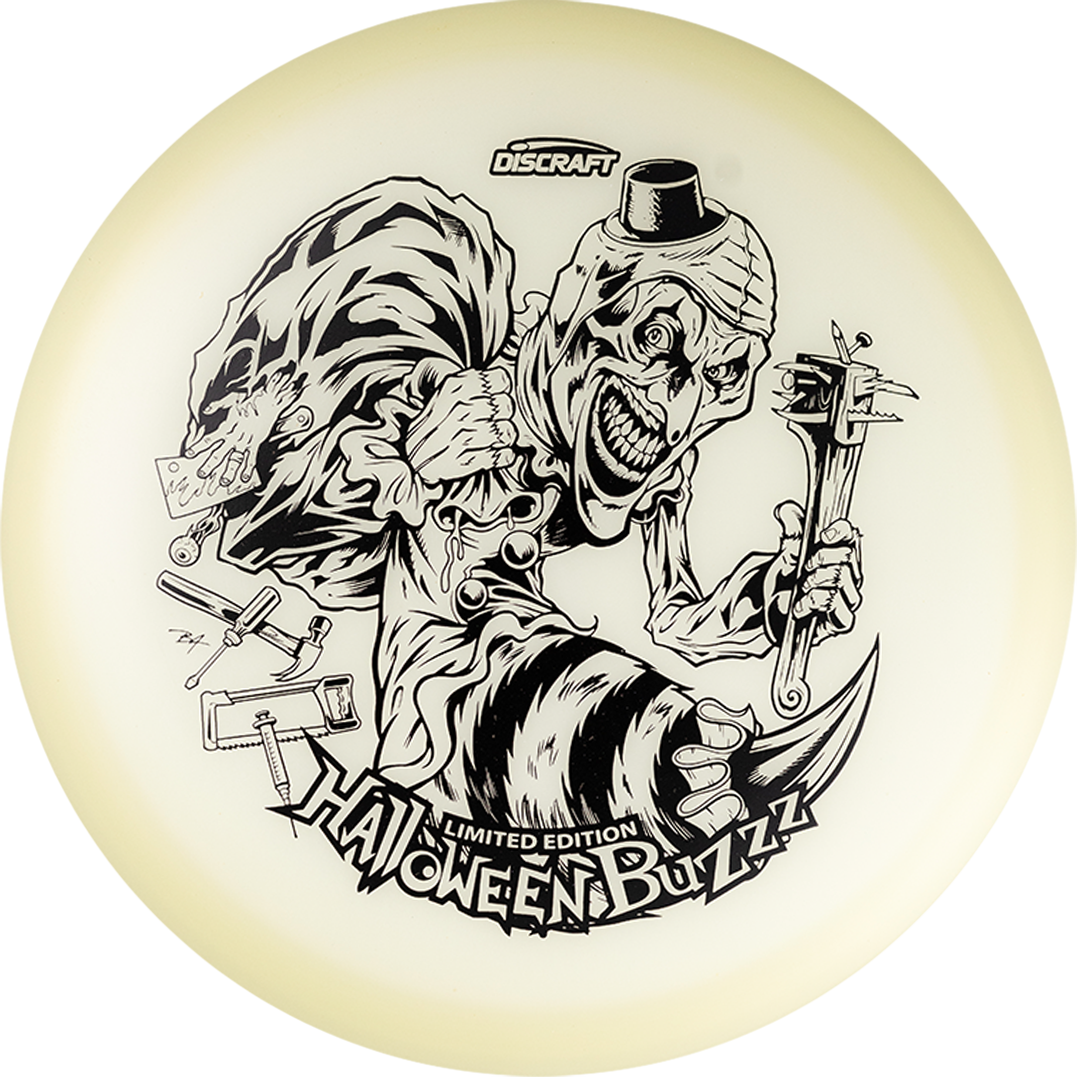 Discraft Limited Edition 2025 Halloween Mega-Glo Elite Z Buzzz Midrange Golf Disc