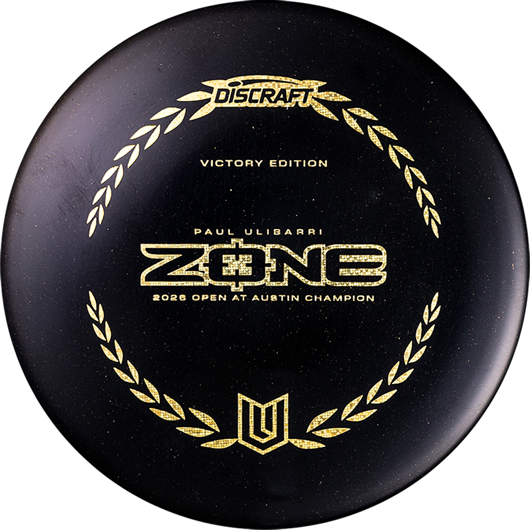 Discraft Limited Edition Victory Edition 2026 Open at Austin Champion Paul Ulibarri Midnight Shimmer Elite Z Zone Putter Golf Disc