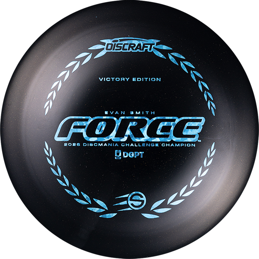 Discraft Limited Edition Victory Edition 2026 Discmania Challenge Champion Evan Smith Midnight Shimmer Elite Z Distance Driver Golf Disc