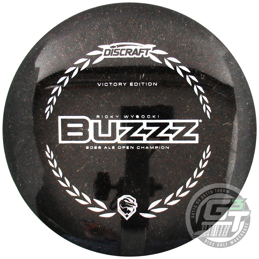 Discraft Limited Edition Victory Edition 2026 Ale Open Champion Ricky Wysocki Midnight Shimmer Elite Z Buzzz Midrange Golf Disc